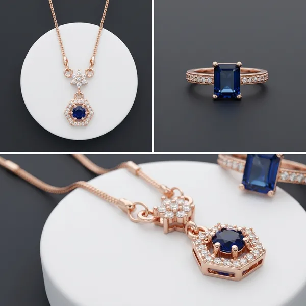 Elegant_Blue_Stone_Pendant_Necklace_With_Matching_Ring_Set_Pack_Of_2