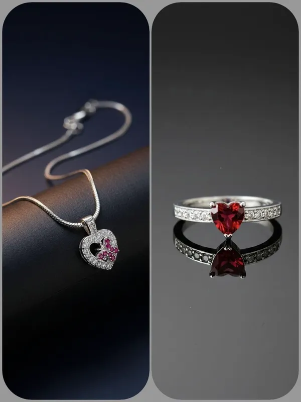 Elegant_Heart_Shaped_Crystal_Jewellery_Set__Ring_And_Pendant_Necklace_Pack_Of_2