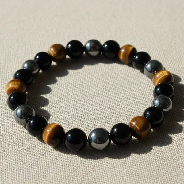 Authentic_Triple_Protection_Bracelet_8Mm_For_Protection_Positive_Energy_|_Healing_&_Clarity