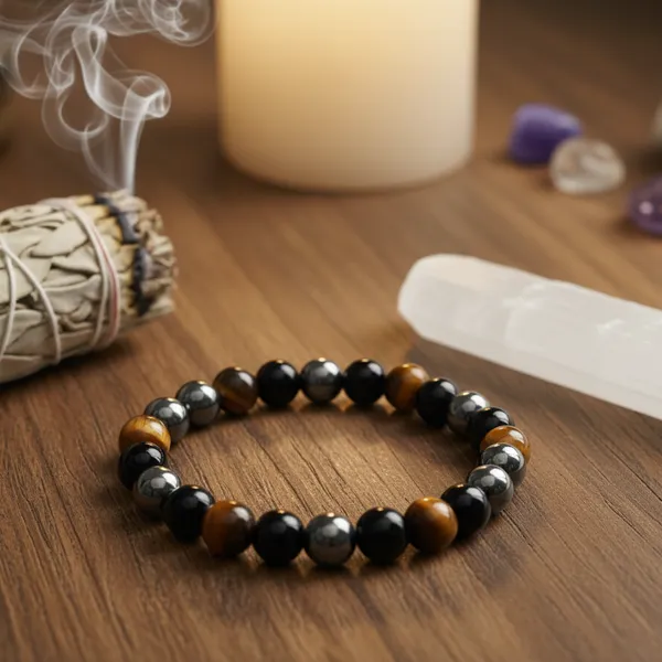Authentic_Triple_Protection_Bracelet_8Mm_For_Protection_Positive_Energy_|_Healing_&_Clarity
