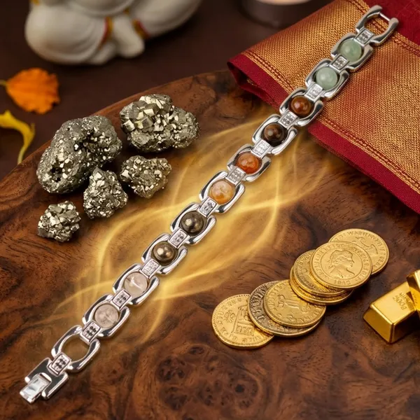 Sacred_Dhan_Yog_Metal_Bracelet_8Mm_Wealth_Attraction_Crystal_Bracelet_For_Prosperity_Positive_Energy_|_Healing_&_Clarity