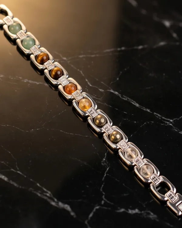 Sacred_Dhan_Yog_Metal_Bracelet_8Mm_Wealth_Attraction_Crystal_Bracelet_For_Prosperity_Positive_Energy_|_Healing_&_Clarity