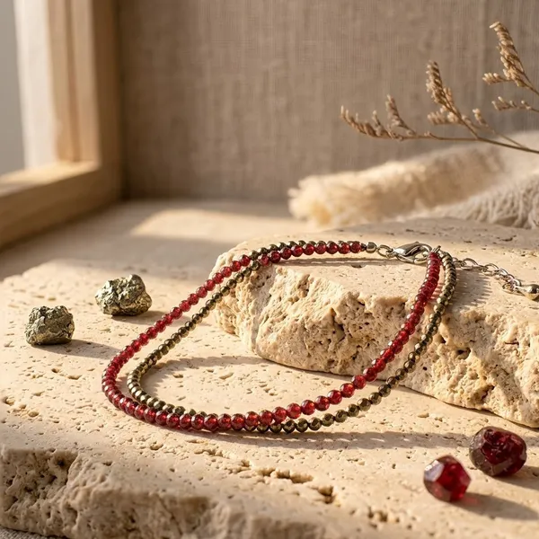 Timeless_Love_Money_Anklet_Raw_Pyrite_Garnet_Crystal_Anklet_For_Wealth_Love_Attraction_Positive_Energy_|_Wealth_&_Success