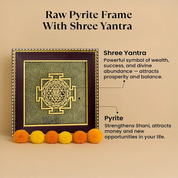 Divine_Shree_Yantra_On_Raw_Pyrite_Frame_Maha_Lakshmi_Siddhi_|_Wealth_&_Success