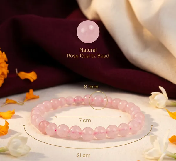 Powerful_Rose_Quartz_Bracelet_Women_6Mm_Beads_|_Healing_&_Clarity