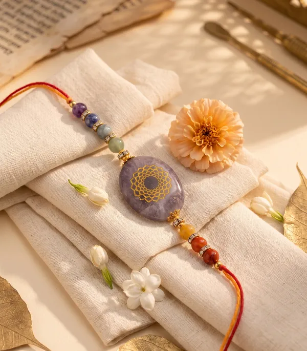 Amethyst_crown_chakra_rakhi_