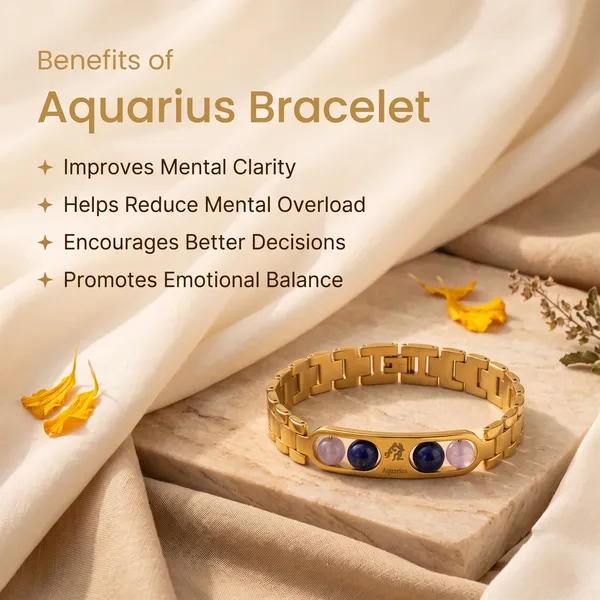 Aquarius_Gold_Metal_Zodiac_Gemstone_Bracelet