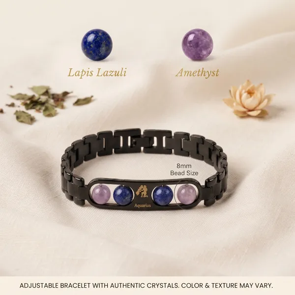 Aquarius_Zodiac_Bracelet_–_Amethyst_&_Lapis_Lazuli_|_GemsForever