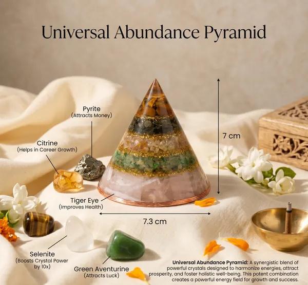 Timeless_Conical_Dhan_Yog_Pyramid_With_Selenite_Base_Maha_Lakshmi_Siddhi_|_Wealth_&_Success