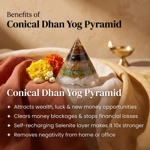 Timeless_Conical_Dhan_Yog_Pyramid_With_Selenite_Base_Maha_Lakshmi_Siddhi_|_Wealth_&_Success