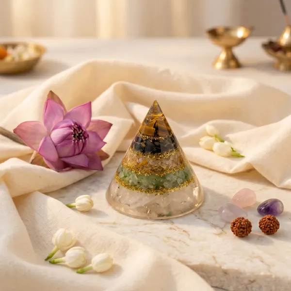 Timeless_Conical_Dhan_Yog_Pyramid_With_Selenite_Base_Maha_Lakshmi_Siddhi_|_Wealth_&_Success