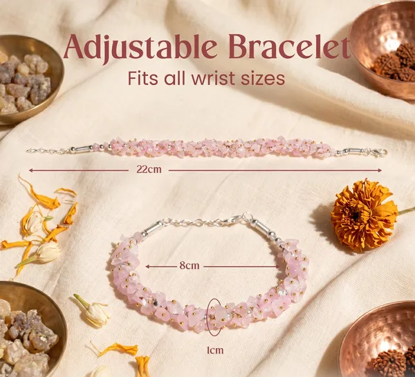 Divine_Pyrite_Anklet_With_Free_Rose_Quartz_Chips_Bracelet_Maha_Lakshmi_Siddhi_|_Wealth_&_Success_(Pack_Of_2_)