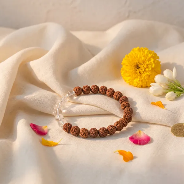 Handcrafted_5_Mukhi_Rudraksha_Bracelet_With_White_Crystals_|_Healing_&_Clarity