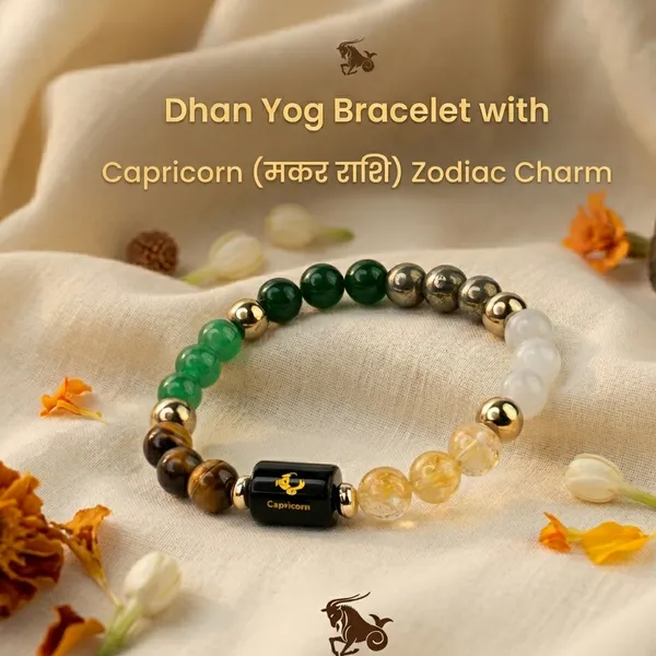 Minimalist_Dhan_Yog_Bracelet_With_Zodiac_Charm_Capricon_|_Wealth_&_Success