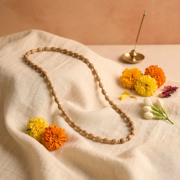 Classic_Tulsi_Mala_Silver_Plated_Gold_|_Balance_&_Protection