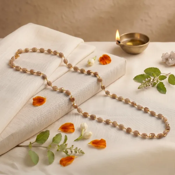 Classic_Tulsi_Mala_Silver_Plated_Gold_|_Balance_&_Protection