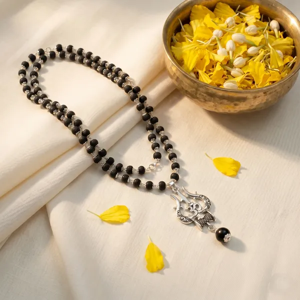 Divine_Karungali_Mala_With_Om_Shiva_Trishul_Pendant_|_Balance_&_Protection