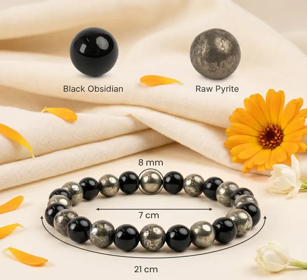 Minimalist_Richie_Rich_Bracelet_With_Pyrite_Black_Obsidian_|_Wealth_&_Success