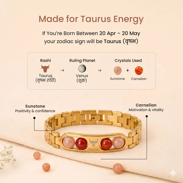 Taurus_Zodiac_Gold_Bracelet_–_Sunstone_&_Carnelian