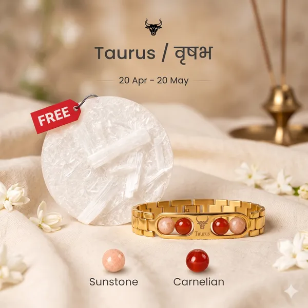 Taurus_Zodiac_Gold_Bracelet_–_Sunstone_&_Carnelian