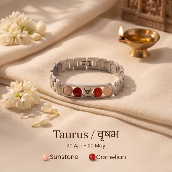 Taurus_Zodiac_Silver_Crystal_Bracelet_–_Sunstone_&_Carnelian_combo