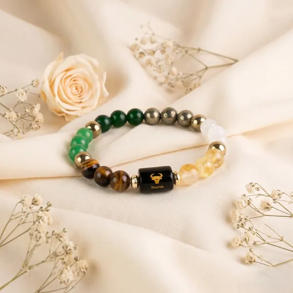 Timeless_Dhan_Yog_Bracelet_With_Zodiac_Charm_Taurus_|_Wealth_&_Success