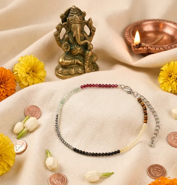 Handcrafted_Dhan_Yog_Anklet_With_Free_Raw_Selenite_Plate_|_Wealth_&_Success
