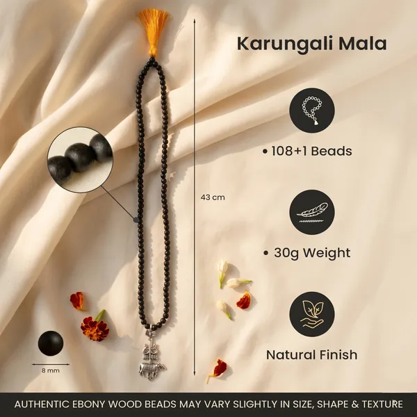Divine_Karungali_Mala_With_Shiv_Trishul_Nandi_Pendant_|_Balance_&_Protection