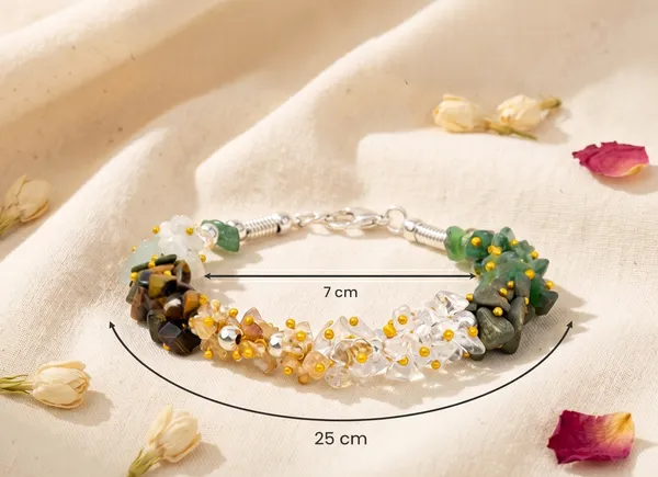 Sacred_Dhan_Yog_Chips_Bracelet_With_Free_Raw_Selenite_Plate_|_Wealth_&_Success