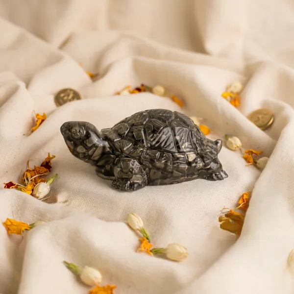Handcrafted_Vastu_Pyrite_Tortoise_Kachhua_Pack_Of_2_|_Wealth_&_Success