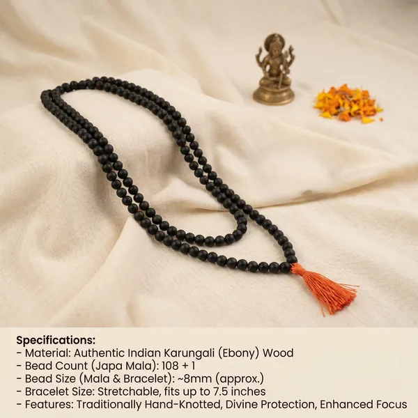 Divine_Karungali_Family_Protection_Combo_Kids_Karungali_Mala_6Mm_And_8Mm_Karungali_Bracelet_Maha_Lakshmi_Siddhi_|_Balance_&_Protection_(Pack_Of_2_)
