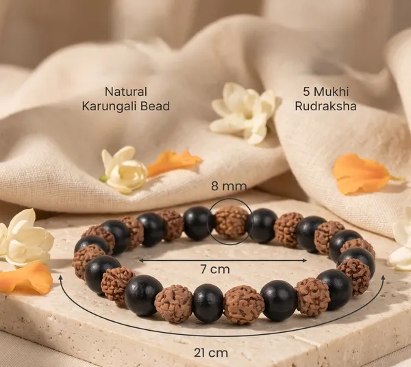 Divine_Divya_Rudraksha_Karungali_Bracelet_8Mm_|_Balance_&_Protection