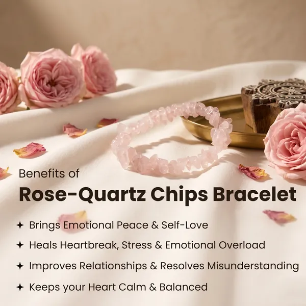 Authentic_Rose_Quartz_Chips_Bracelet_Stretchable_|_Healing_&_Clarity