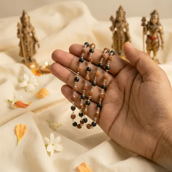 Classic_Divya_Raksha_Mala_With_Om_Bead_Karungali_Mala_|_Balance_&_Protection_(Pack_Of_2_)