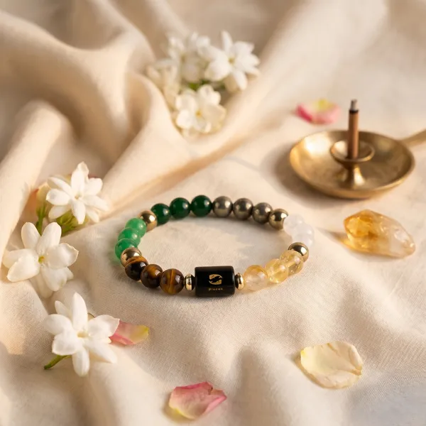 Divine_Dhan_Yog_Bracelet_With_Zodiac_Charm_Pisces_|_Wealth_&_Success
