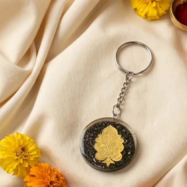 Exquisite_Ganesh_Ji_Pyrite_Keychain_Maha_Lakshmi_Siddhi_|_Wealth_&_Success