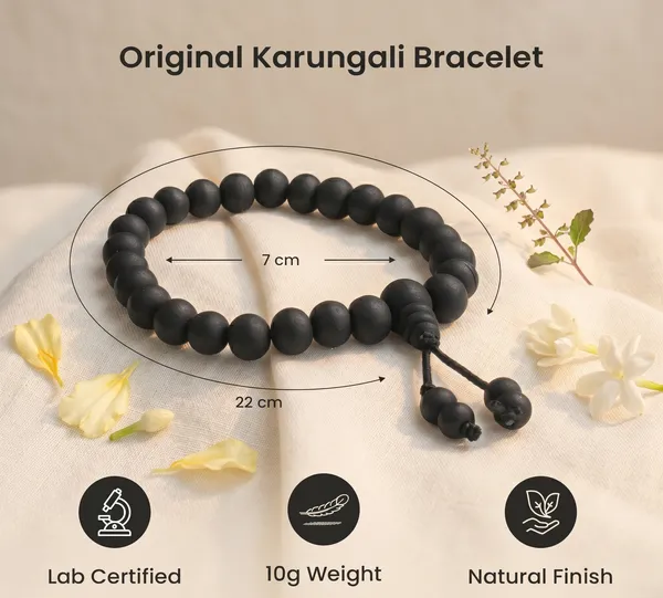 Handcrafted_Silver_Capped_Karungali_Malai_With_Free_Karungali_Bracelet_Govt_Certified_Standard_|_Balance_&_Protection_(Pack_Of_2_)