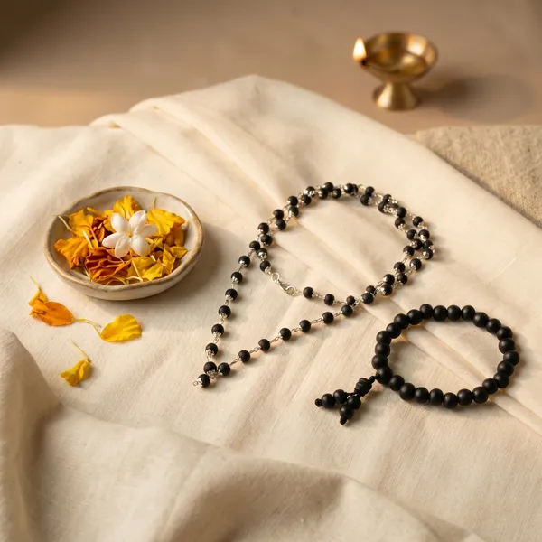 Handcrafted_Silver_Capped_Karungali_Malai_With_Free_Karungali_Bracelet_Govt_Certified_Standard_|_Balance_&_Protection_(Pack_Of_2_)