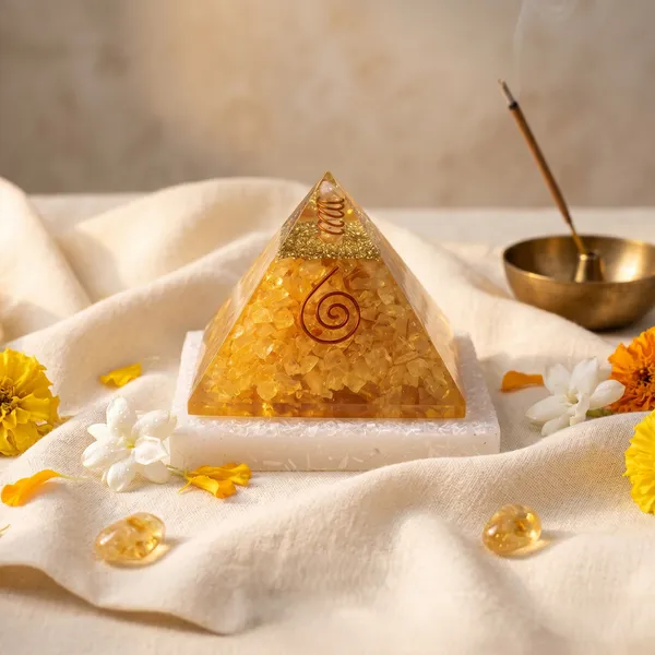 Powerful_Vyapar_Samriddhi_Combo_Dhan_Yog_Bracelet_With_Citrine_Pyramid_|_Balance_&_Protection_(Pack_Of_2_)