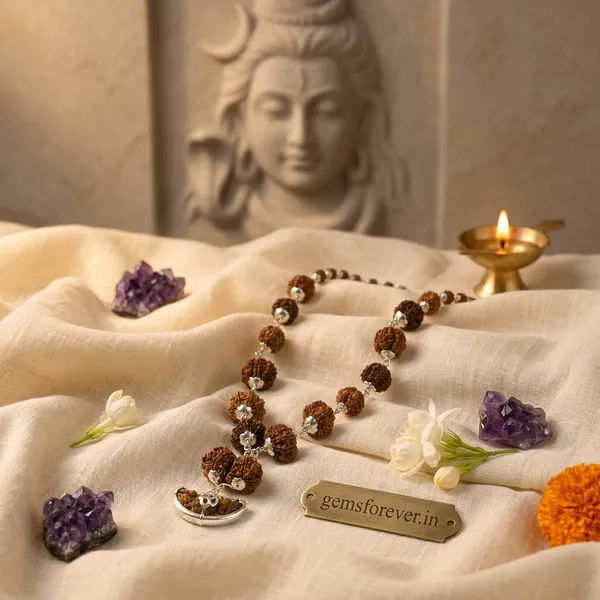 Elegant_1_14_Mukhi_Siddh_Rudraksha_Mala_With_Collector_Beads_|_Balance_&_Protection