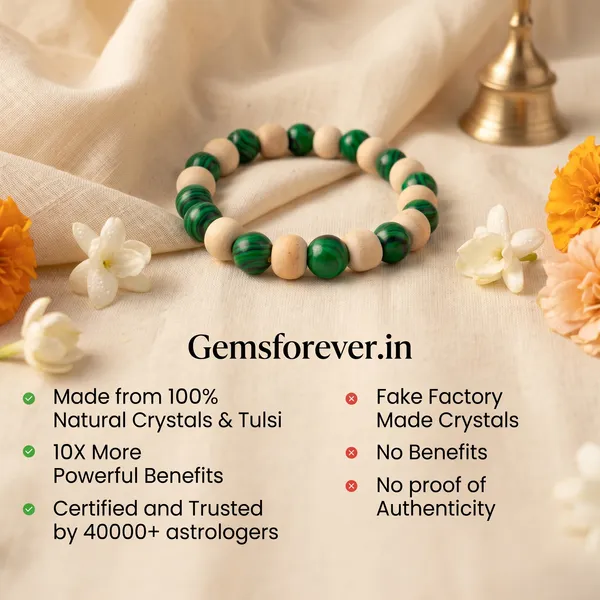 Handcrafted_Malachite_With_Tulsi_Bracelet_|_Balance_&_Protection
