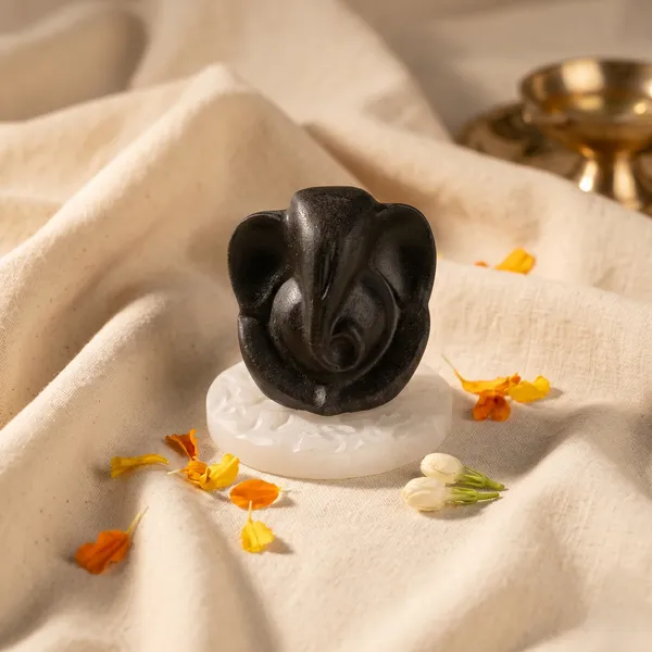 Timeless_Pyrite_Ganesh_Ji_Idol_With_Free_Raw_Selenite_Plate_Maha_Lakshmi_Siddhi_|_Wealth_&_Success