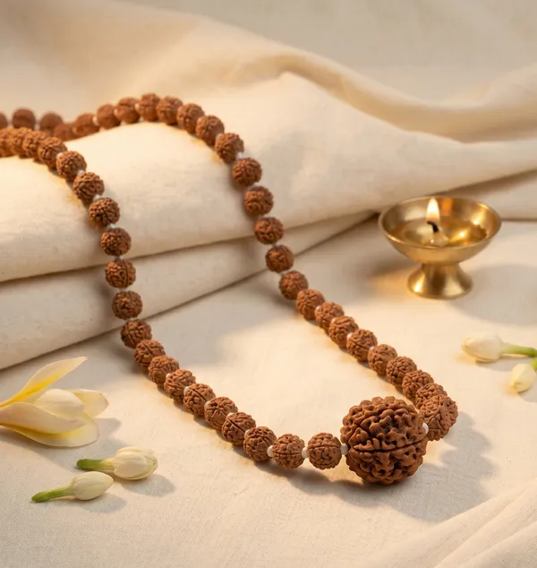 Exquisite_1_Mukhi_Under_Developed_Rudraksha_Bead_In_5_Mukhi_Rudraksha_Mala_|_Balance_&_Protection