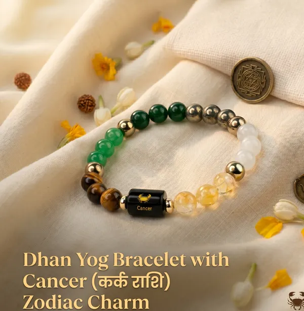 Sacred_Dhan_Yog_Bracelet_With_Zodiac_Charm_Cancer_|_Wealth_&_Success
