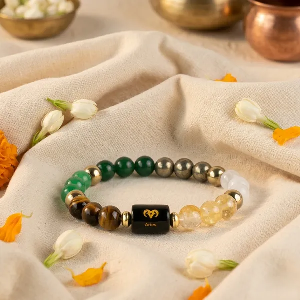 Sacred_Dhan_Yog_Bracelet_With_Zodiac_Charm_Cancer_|_Wealth_&_Success
