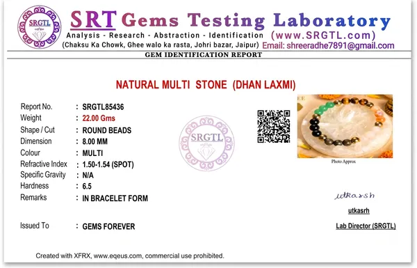 Sacred_Dhan_Lakshmi_Bracelet_With_Free_Raw_Selenite_Plate_|_Wealth_&_Success
