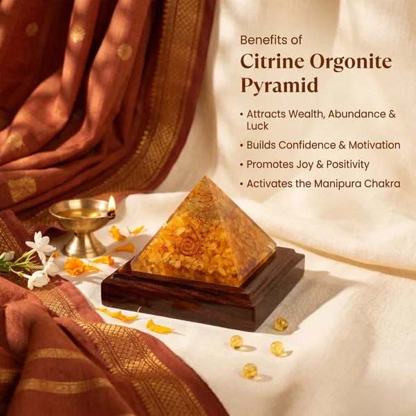 Exquisite_Citrine_Pyramid_With_Free_Vyapppar_Vridhi_Yantra_6_6_Inch_Maha_Lakshmi_Siddhi_|_Balance_&_Protection