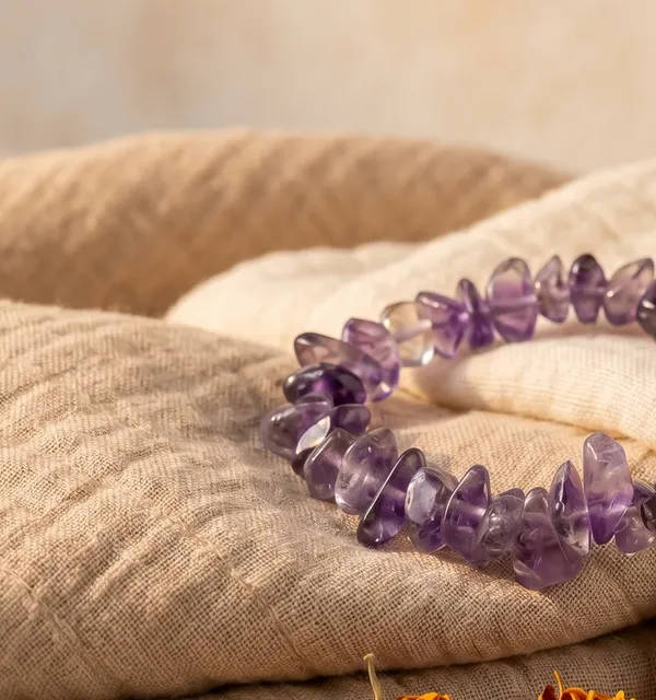 Authentic_Amethyst_Chips_Bracelet_Stretchable_|_Healing_&_Clarity