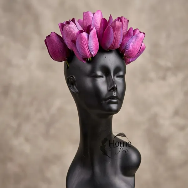 Black_Ceramic_&_Resin_Planter_For_Spiritual_Gift