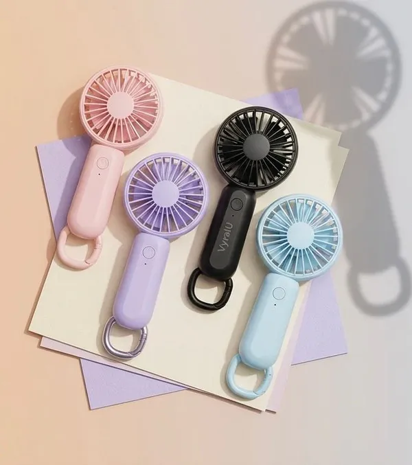 Vyralu_Blue_Portable_Rechargeable_Handheld_Mini_Fan_Adjustable_Speed